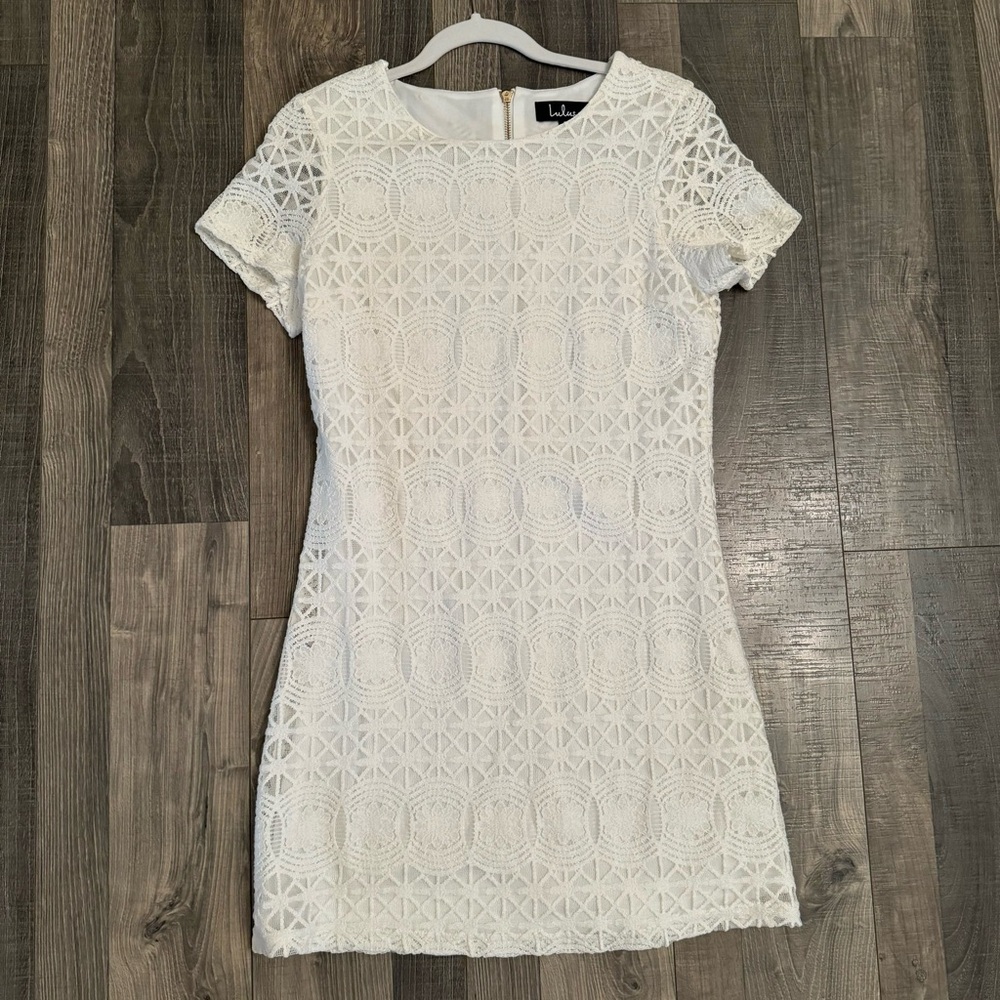 Lulus White Mini Dress
